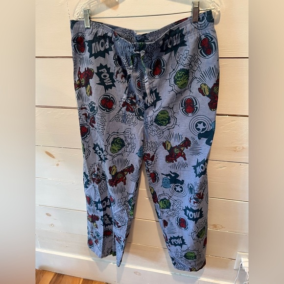 Marvel Other - Marvel Comics Men’s Print Lounge Pants, size XL, sleepwear, EUC, hulk, spiderman